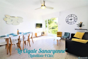 LA CIGALE SANARYENNE - 4 étoiles - Face à un Jardin Méditerranéen !